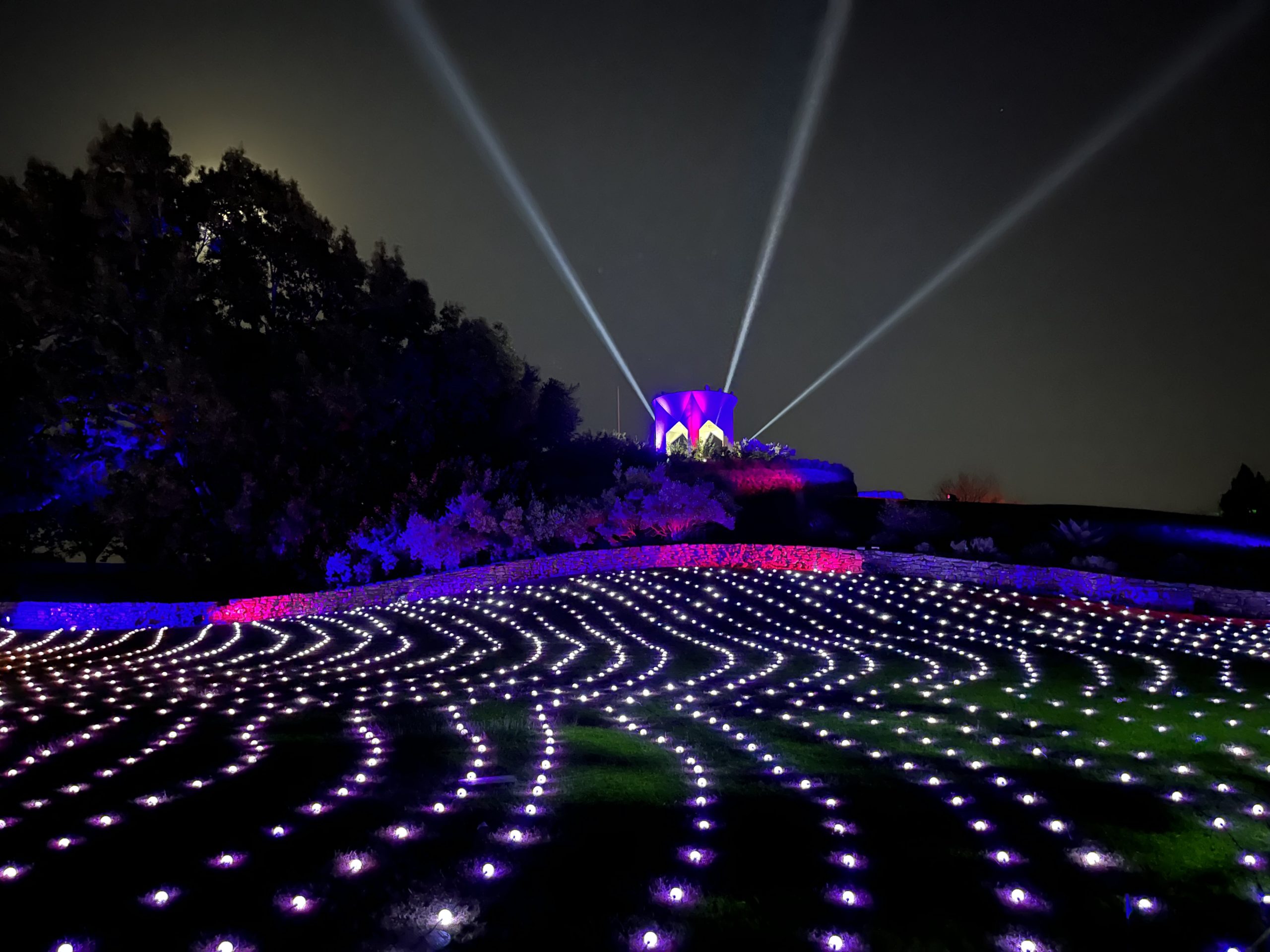 Lightscape Brings the Holidays to the San Antonio Botanical Garden ...
